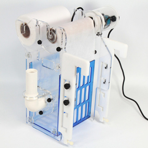 Автоматический рулонный фильтр Bubble Magus 12 В, фильтр-ролик из флиса для аквариума емкостью 600 л, для морских рифов ► Фото 1/6