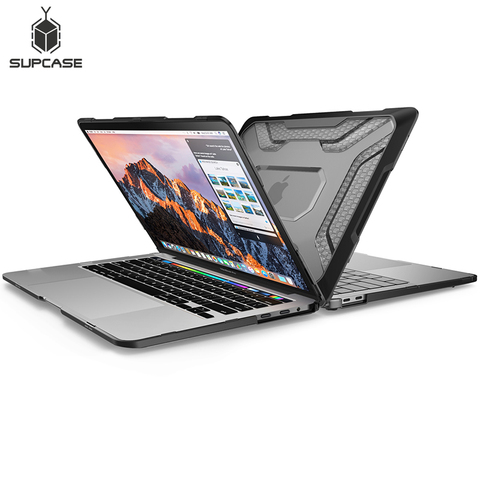 Чехол для MacBook Pro 13 (выпуск 2022) A2289 A2251 с дисплеем Retina и сенсорной панелью UB тонкий прорезиненный ТПУ бампер прочный Чехол ► Фото 1/6