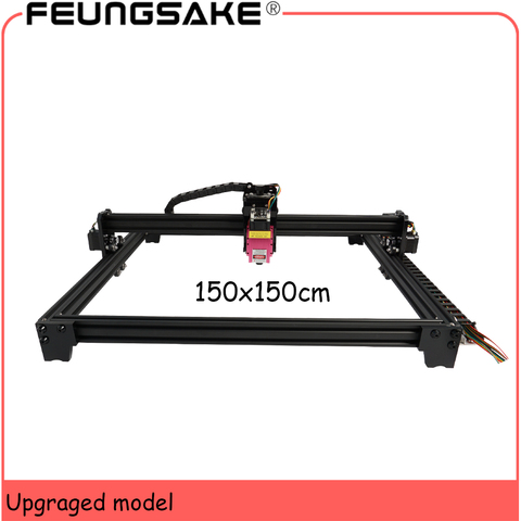 Лазерный станок с ЧПУ, 30 Вт, 150x150 см, 15 Вт, PMW, TTL-контроль, 20 Вт, лазерный резак 5,5 Вт, лазерный гравер, лазерный гравировальный станок для дерева ► Фото 1/6