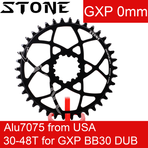 Каменная звезда BB30, круглая велосипедная цепь для sram gxp X9 X0 XX1 X1 0 мм 0 мм, офсетная велосипедная цепь, зуб 30T 32T 34T 36T 38T 40 ► Фото 1/6