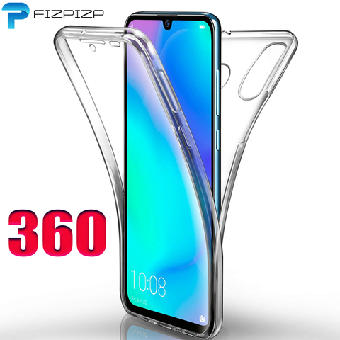 360 двойной силиконовый чехол для Huawei P20 P30 Pro P10 P40 Y5 Y6 Y7p Y7 P Smart плюс 2022 Mate 20 Honor 20s 10i 10 Lite 8A 8S крышка ► Фото 1/6