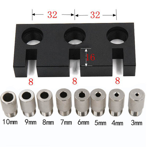 3/4/5/6/7/8/9/10 мм, буровое долото из высокопрочной стали, 3 в 1 журнал шип Дырокол локатор джиг деревообрабатывающий Расширитель отверстий инстру... ► Фото 1/6