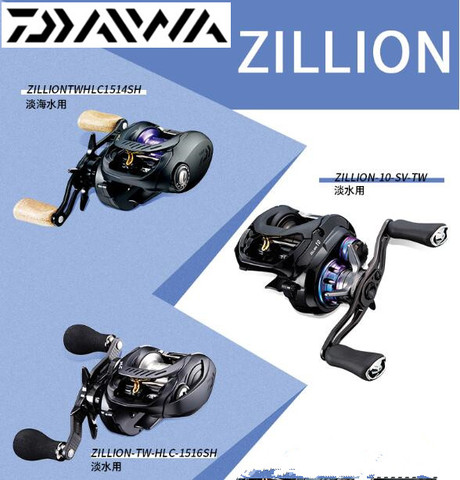 Daiwa Zillion TW HLC 1514 1516 / SV TW 10,0 Baitcast Рыболовная катушка TWS system ► Фото 1/4