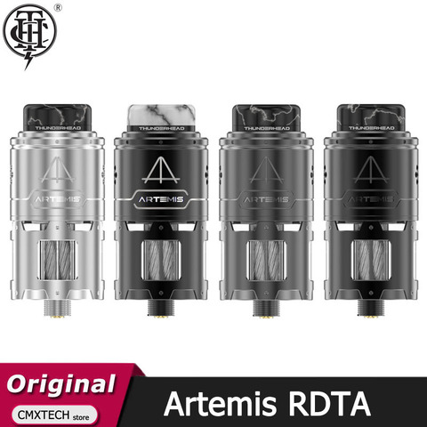 Оригинальный атомайзер ThunderHead Innovations Artemis RDTA емкостью 4,5 мл боковой нижний заполнитель одиночной бесступенчатой сборки электронной сигареты вейп ► Фото 1/6