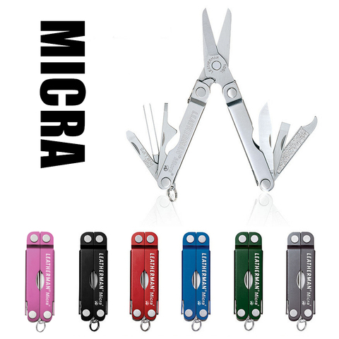 Брелок для ключей LEATHERMAN MICRA, многофункциональный инструмент ► Фото 1/6