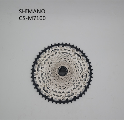 Кассета звездочек SHIMANO DEORE SLX CS M7100 M7100, шатуны свободного колеса для горного велосипеда, горного велосипеда, 12 Скоростей, 10-51T SLX 12S, микросращин ► Фото 1/1