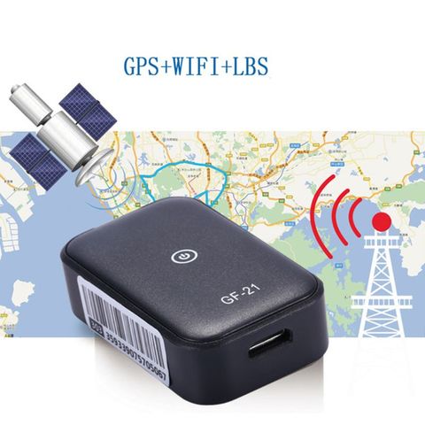 GF21 миниатюрный GPS-трекер для автомобиля, приложение для защиты от потери, голосовое управление, локатор записи, микрофон высокой четкости, ... ► Фото 1/6