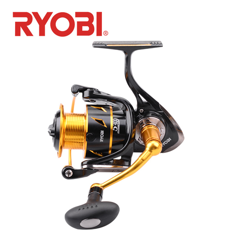 RYOBI LEGACY спиннинг рыболовная Reels2000/3000/4000/5000/6000/8000 Шестерни Ratio5.1:1/5.0:1Max перетащите 2,5/5 кг очень устойчив к коррозии ► Фото 1/6