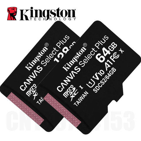 Карта памяти Kingston C10, 16 ГБ, 32 ГБ, 64 ГБ, 128 ГБ, 8 ГБ, карта Micro SD SDHC, SDXC, U1, карта Microsd класса 10, карта памяти TF ► Фото 1/6