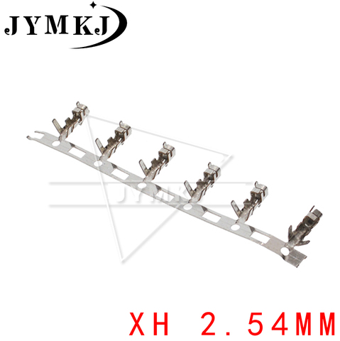 100 шт./лот JST xh2.54 2,54 мм перемычка проводной кабельный терминал для корпуса xh 2,54 разъем «мама» для нескольких контактов ► Фото 1/1