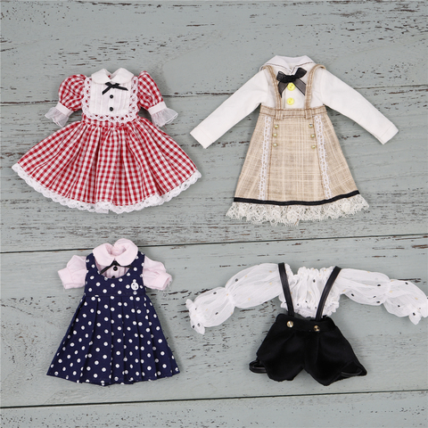 Наряды для Blyth doll icy clothes 1/6 Кукольное платье милый костюм для девочки ► Фото 1/6