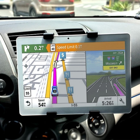 Держатель для автомобильного вентиляционного отверстия 360, для 7-11 дюймов, для ipad mini Air Galaxy Tab Tablet ► Фото 1/6