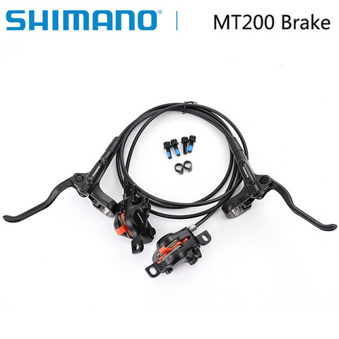 Shimano BR BL MT200 M315 тормоз велосипед mtb гидравлические дисковые тормоза комплект зажим горный велосипед брак Postmount ► Фото 1/4