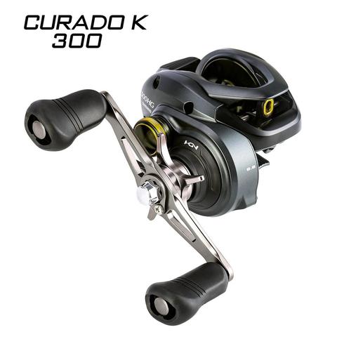 2022 Рыболовная катушка SHIMANO CURADO 300 K для заброса приманки, низкопрофильная катушка 300HG 301HG, стиль HAGANE Body X-SHIP Морская Рыбалка снасти ► Фото 1/6