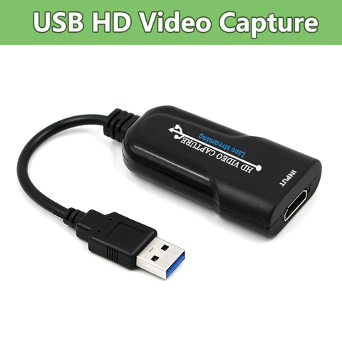 Карта видеозахвата Wiistar USB, HDMI в USB устройство захвата видео, рекордер для PS4, DVD-камеры, потоковое видео ► Фото 1/6