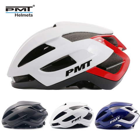 Велосипедный шлем PMT, ультралегкий дышащий шлем для езды на горном велосипеде, дышащая вентиляция, спортивный защитный велосипедный шлем ► Фото 1/6