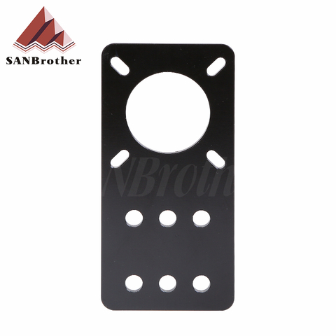 SANBrother 3D-принтер openbuilds nema17, крепление шагового двигателя, фиксированная пластина, алюминиевый кронштейн ► Фото 1/4