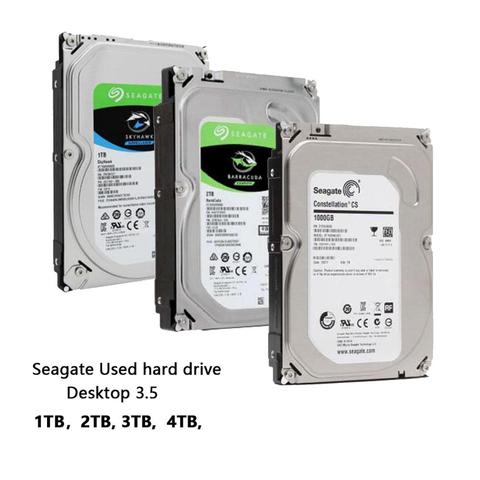 Настольный ПК Seagate, 3,5 дюйма, внутренний механический жесткий диск SATA 3, 5900-7200 об/мин, 64 Мб/128 ► Фото 1/6