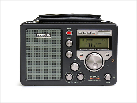 TECSUN S-8800 радио портативный SSB Двойное преобразование PLL DSP FM/MW/SW/LW полный диапазон радиоприемника с дистанционным управлением ► Фото 1/4