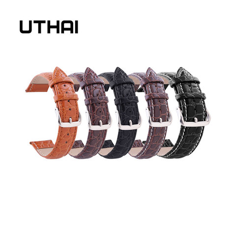 Ремешок для часов UTHAI P02, оригинальный браслет для наручных часов, 22 мм, 10-24 мм, аксессуары для часов, 22 мм ► Фото 1/6