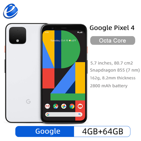 Оригинальный Google Pixel 4 5,7 