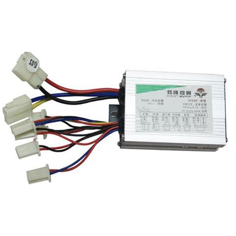 12V/24V/36V/48V 500/800W DC электрический велосипед мотор Матовый контроллер коробка для электрического велосипеда Скутер E-аксессуар для велосипеда ► Фото 1/6