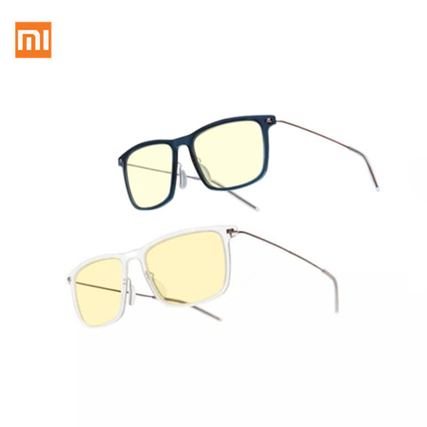 Новые оригинальные очки Xiaomi Mijia с защитой от синего излучения для мужчин и женщин, ультралегкие очки с защитой от УФ-лучей для вождения компьютера, телефона ► Фото 1/6