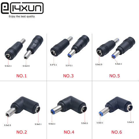 1 шт. 5,5*2,5/2,1 мм Женский до 5,5*2,1/2,5 мм штекер постоянного тока Мощность разъем адаптера ноутбука 5,5*2,1 до 5,5*2,5 QI Беспроводная зарядка конвертер ► Фото 1/1