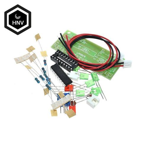 LM3915 DC 9V-12V 10 светодиодный звук аудио анализатор спектра комплект индикатор уровня DIY Electoronics пайки практика набор для лабораторий ► Фото 1/5