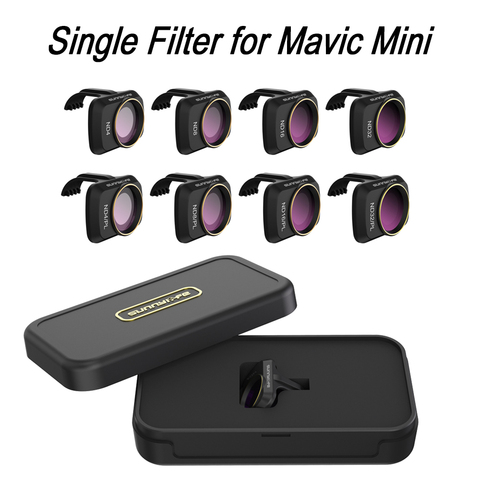 Фильтр объектива камеры Sunnylife Mavic Mini 2 MCUV ND4 ND8 ND16 ND32 CPL ND/PL фильтры для Mavic Mini/Mini 2 Аксессуары для фильтров ► Фото 1/6