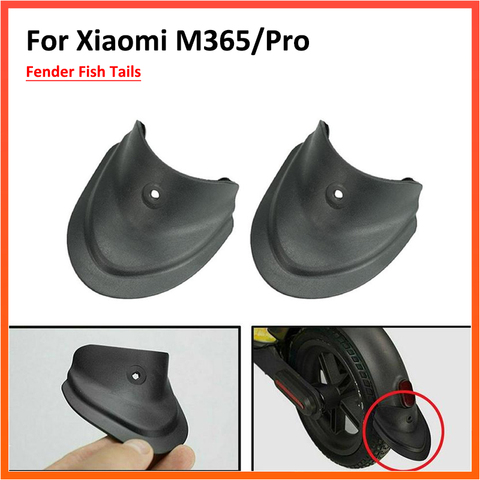 Заднее крыло для фиксации грязи для Xiaomi M365 Pro, крыло, рыбные хвосты, аксессуары для электрического скутера, 2 шт. ► Фото 1/6