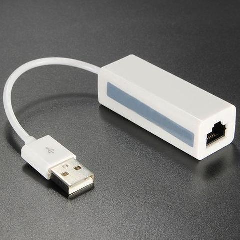 Внешний USB 2,0 проводной Ethernet сетевой адаптер, 10/100 Мбит/с USB в Ethernet RJ45 Ethernet Lan сетевой адаптер ► Фото 1/6