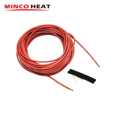 Многофункциональный нагревательный кабель Minco Heat 12K, инфракрасный нагревательный Кабель 33 Ом/м 7 ~ 220 В, лидер продаж, углеродный нагревательный кабель ► Фото 1/6