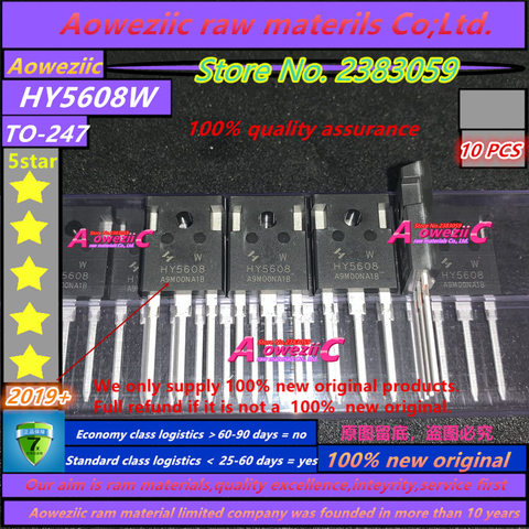 Aoweziic 2022 + 100 новый импортный оригинальный HY5608W HY5608 TO-247 FET 80V 360A ► Фото 1/4