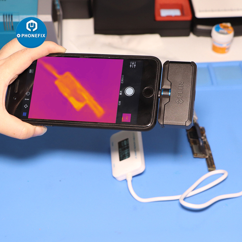 Инфракрасная тепловизионная камера FLIR ONE PRO LT для ремонта iPhone, тепловизор для iOS и Android ► Фото 1/1