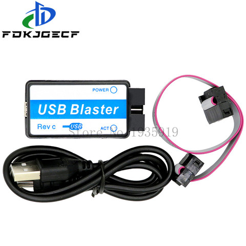 USB Blaster Mini USB кабель 10-Pin JTAG Соединительный кабель для CPLD FPGA NIOS JTAG программатор поддержка всех устройств ATLERA ► Фото 1/4