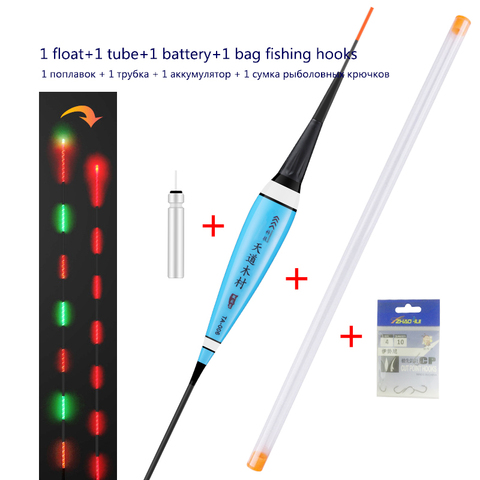 1 шт., светящиеся Рыболовные Поплавки без аккумулятора ► Фото 1/6