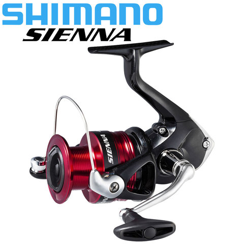 SHIMANO SIENNA Рыболовная катушка, катушка для спиннинга с морской водой/пресной водой, 1000FG/2500FG/4000FG, алюминиевая катушка для спиннинга ► Фото 1/6