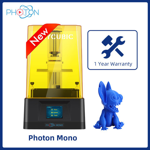 Монохромный высокоскоростной 3D-принтер Anycubic Photon Mono, 6 дюймов, 2K, ЖК-дисплей, большой объем сборки 130*80*165 мм, impresora 3d ► Фото 1/6