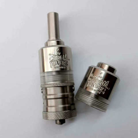 SteamTuners bellcap для вспышки e Vapor V4.5S + RTA Flash V4.5 RTA Tank из нержавеющей стали bellcap Atomizer Vape accessories ► Фото 1/6