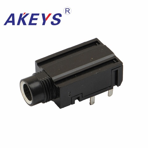 10 шт. PJ-604A Pin master audio jack switch 9-контактный разъем питания 6,35 мм разъем для наушников ► Фото 1/3