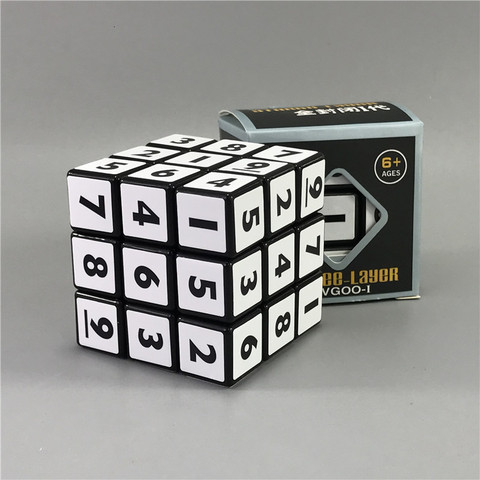 Магический цифровой кубик Sudoku 3x3x3 Neo профессиональные скоростные кубики Пазлы скоростной куб Развивающие игрушки для детей взрослые детские подарки ► Фото 1/6