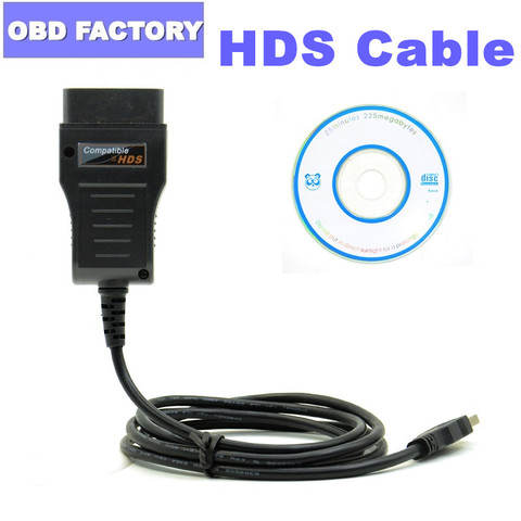 Диагностический кабель HDS для Honda OBD2, диагностический интерфейс Honda HDS, тестер кабеля Honda, диагностический Автомобильный сканер HDS, считыватель кодов ► Фото 1/5