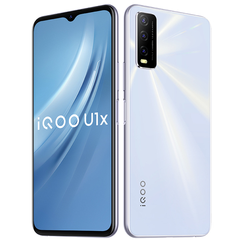 DHL Быстрая доставка Vivo IQOO U1X 4 аппарат не привязан к оператору сотовой связи смарт-телефон с функцией отпечатка пальца 5000 мА/ч, 6,51 