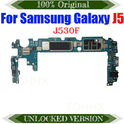 100% оригинальная материнская плата для Samsung Galaxy J5 J530F, разблокированная материнская плата Android, логическая плата со всеми чипами, протестированная, хорошая работа ► Фото 1/2