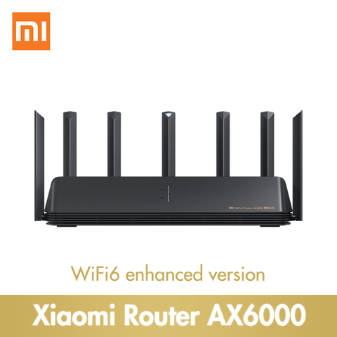 Маршрутизатор Xiaomi AX6000 AIoT, Wi-Fi 6 6000 Мбит/с, двухдиапазонный, поддержка сети OFDMA Mesh с 6 усилителями внешнего сигнала Wi-Fi ► Фото 1/6
