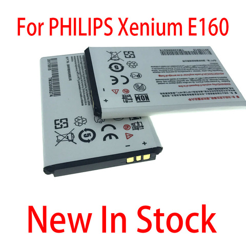 Новый аккумулятор Wisecoco 1600 мАч для смартфона PHILIPS Xenium E160 + номер отслеживания ► Фото 1/4