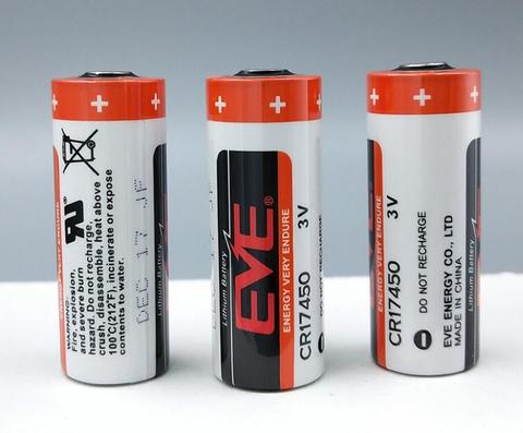1 шт., литиевая марганцевая батарея CR17450, 3 в, стандартный расходомер, батарея PLC ► Фото 1/1