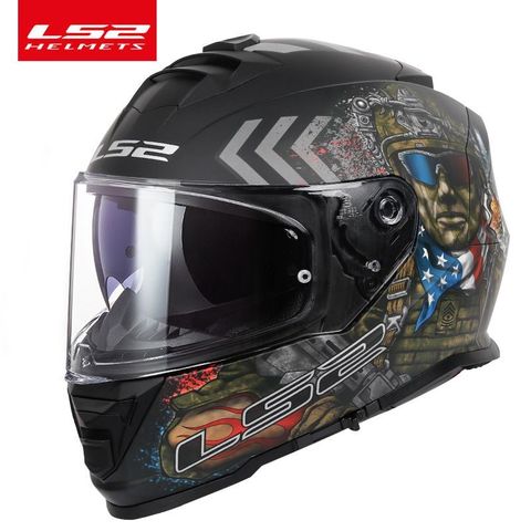 Casco LS2 велосипедный шлем для мотоциклистов ls2 ff800, шлемы на все лицо, мотоциклетные шлемы с системой без запотевания ► Фото 1/5