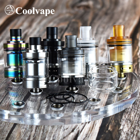 Coolvape Nano MTL RTA одна катушка Верхняя заправка 1,2 мл/2 мл емкость регулируемый поток воздуха rta vs dead rabbit v2 rta ► Фото 1/6